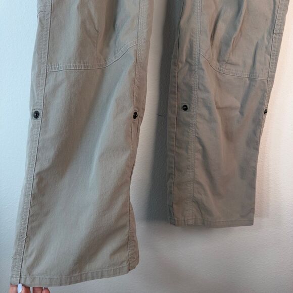 Kühl Splash Roll Up Cargo Pants Womens 12 Khaki Tan Utility Gropcore Outdoor - Picture 4 of 12